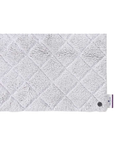 tappeto Cotton Pattern Diamond 641 argento