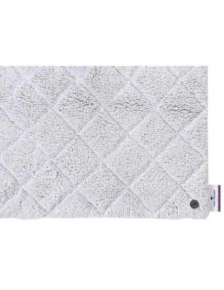 tappeto Cotton Pattern Diamond 641 argento