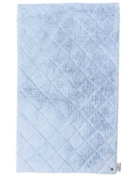tappeto Cotton Pattern Diamond 707 blu chiaro