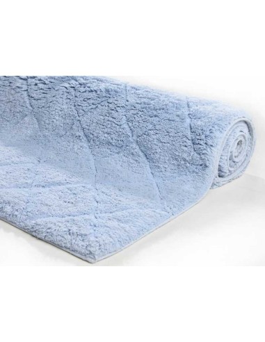 tappeto Cotton Pattern Diamond 707 blu chiaro