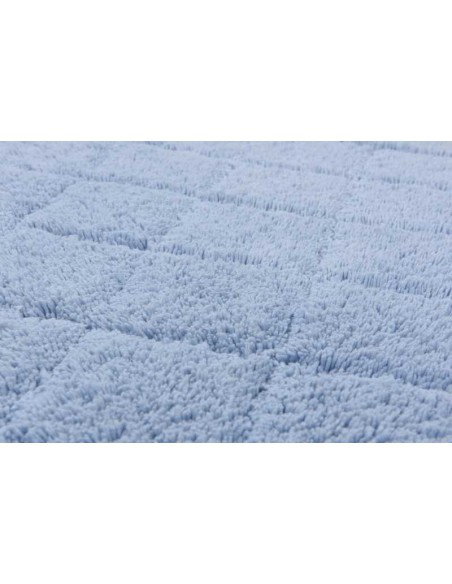 tappeto Cotton Pattern Diamond 707 blu chiaro