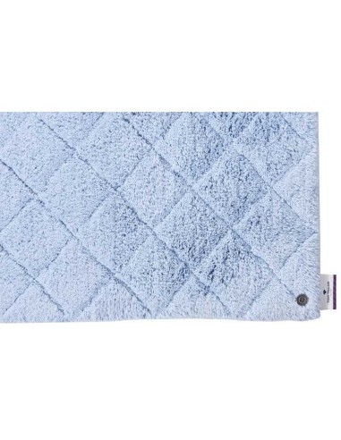 tappeto Cotton Pattern Diamond 707 blu chiaro