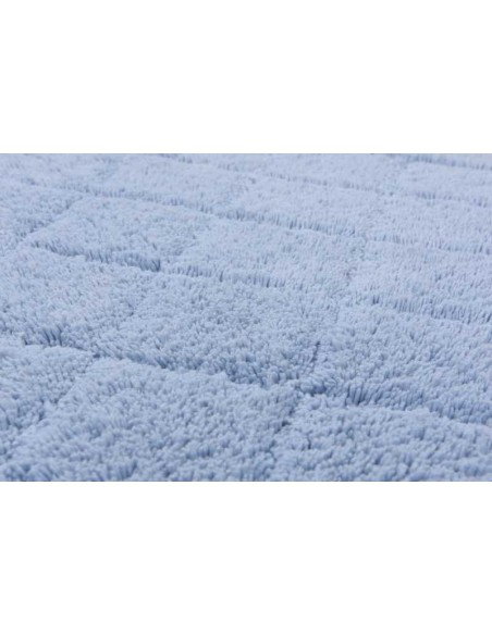tappeto Cotton Pattern Diamond 707 blu chiaro