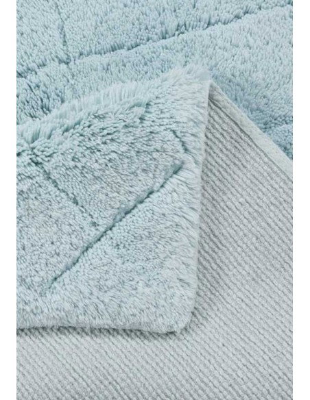 tappeto Cotton Pattern Diamond 720 turchese