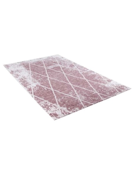 tappeto Fine lines 256 rosa chiaro