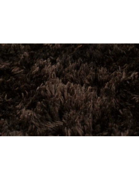tappeto Flocatic UNI 508 dark marrone