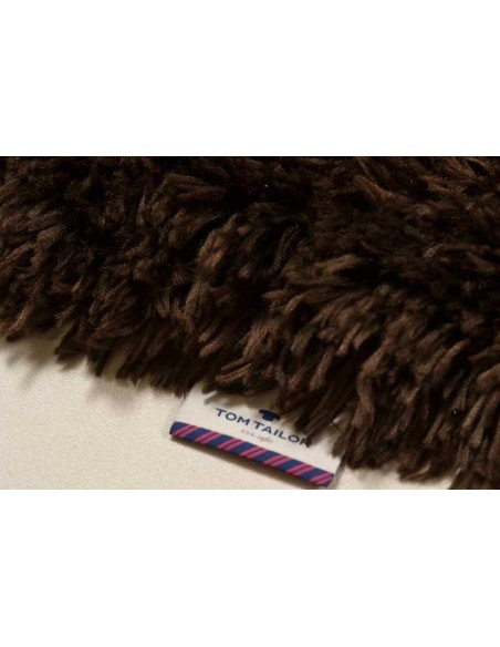 tappeto Flocatic UNI 508 dark marrone
