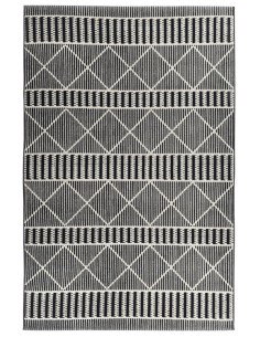 tappeto Funky Outdoor Geometric 600 nero