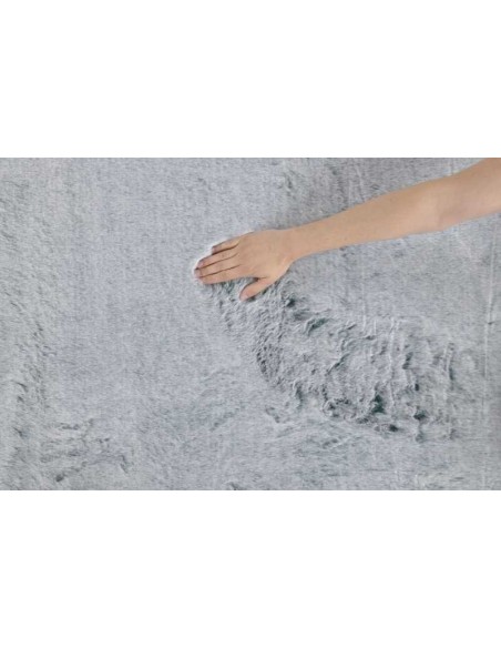 tappeto Furry UNI 720 turchese