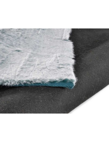 tappeto Furry UNI 720 turchese