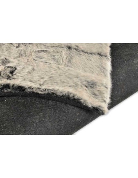 tappeto Furry UNI 890 platino