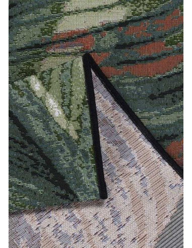 tappeto Garden Leaf 305 verde multi