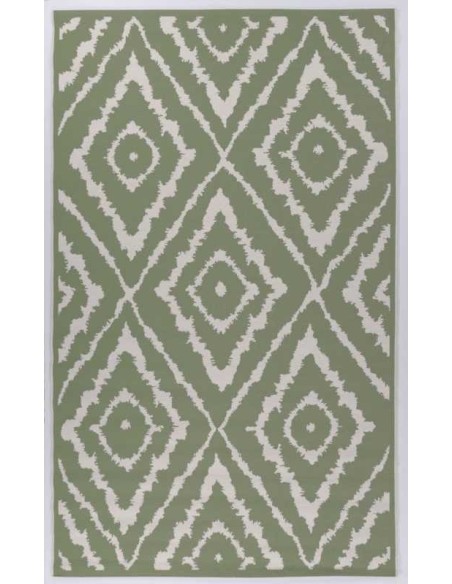 tappeto Garden Pattern 300 verde