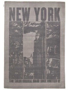 tappeto Happy new york 500 marrone