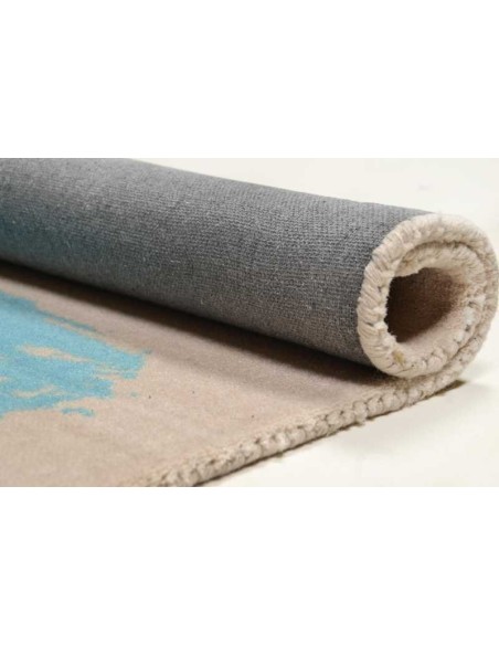 tappeto Happy pai.stripe 725 turchese multi