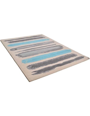 tappeto Happy pai.stripe 725 turchese multi