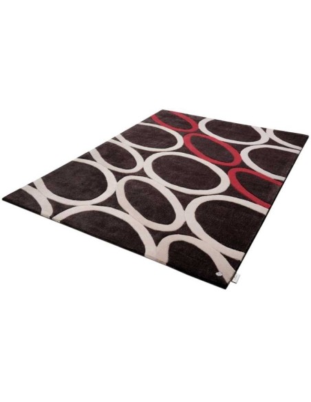 tappeto Life Oval 201 rosso