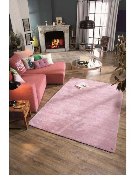 tappeto Powder UNI 256 rosa chiaro