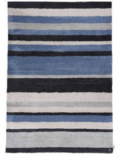 tappeto Powder Fashion Stripes 705 blu multi