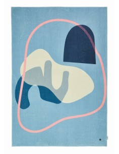 tappeto Shapes FIVE 705 blu multi