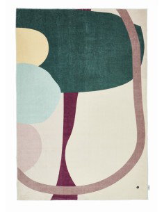 tappeto Shapes FOUR 305 verde multi