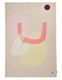 tappeto Shapes SIX 253 rosa multi