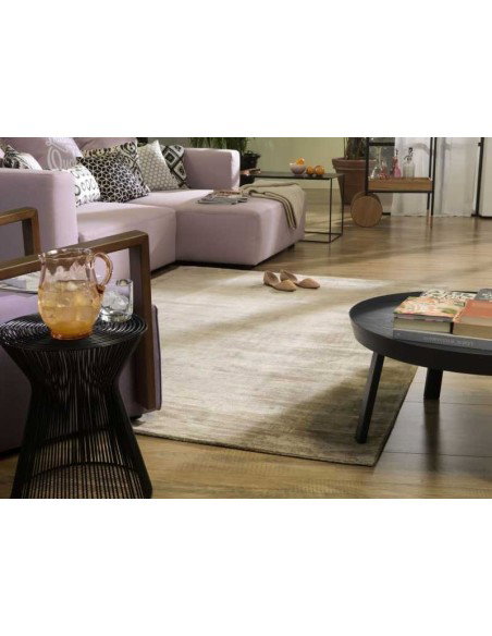 tappeto Shine UNI 506 marrone chiaro