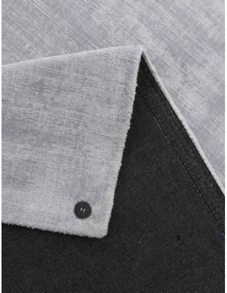 tappeto Shine UNI 641 argento