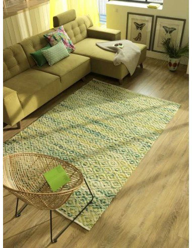 tappeto Smooth Comfort diamond 300 verde