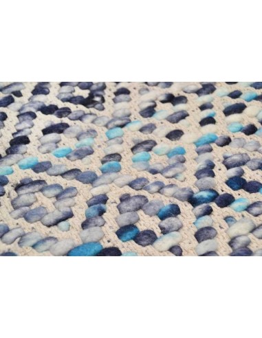 tappeto Smooth Comfort diamond 700 blu