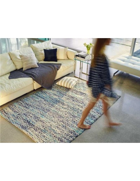tappeto Smooth Comfort diamond 700 blu