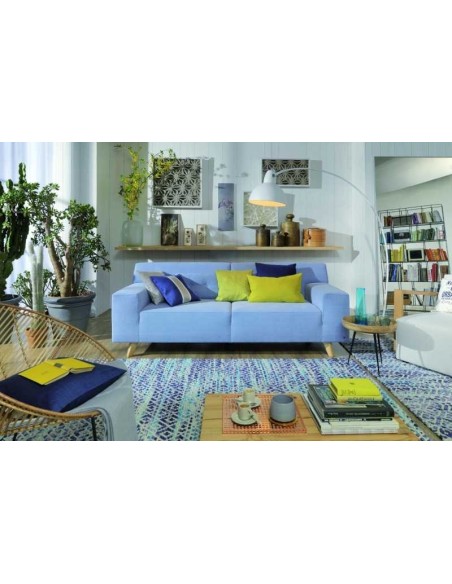 tappeto Smooth Comfort diamond 700 blu