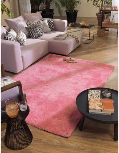 tappeto Soft UNI 250 rosa