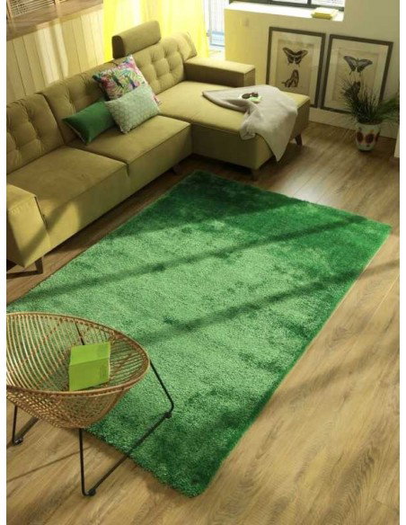 tappeto Soft UNI 301 verde