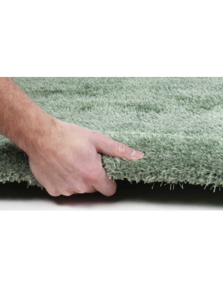tappeto Soft UNI 307 verde chiaro