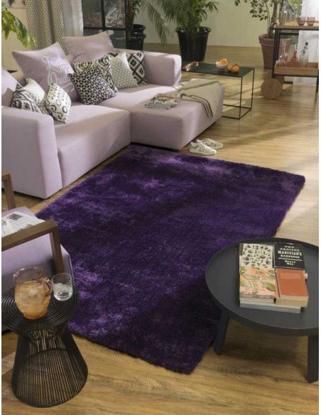 tappeto Soft UNI 751 viola