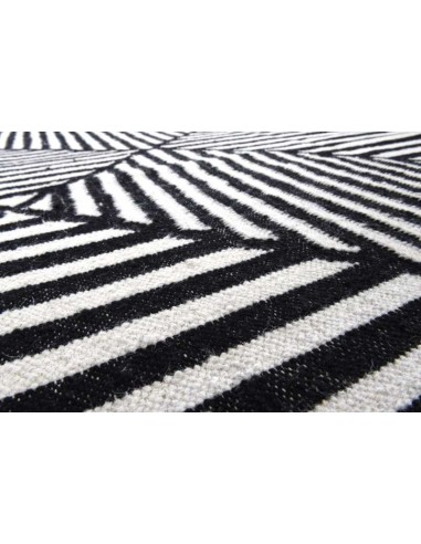 tappeto Vintage CrissCross 615 nero bianco