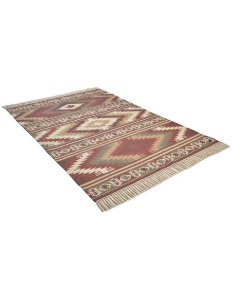 tappeto Vintage Kelim c I 200 rosso
