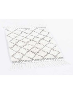 tappeto Ethno Bath Beni 103 bianco multi 2