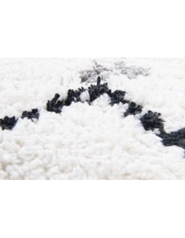 tappeto Ethno Bath Zigzag 103 bianco multi