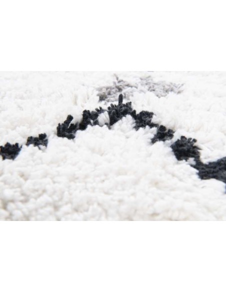 tappeto Ethno Bath Zigzag 103 bianco multi