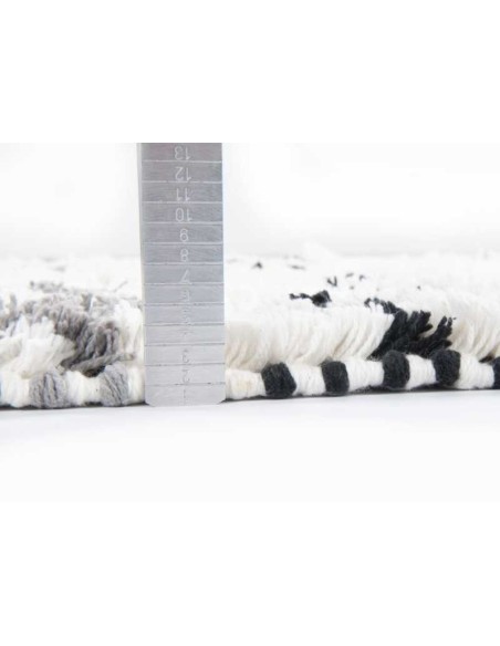 tappeto Ethno Bath Zigzag 103 bianco multi