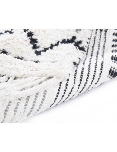 tappeto Ethno Bath Zigzag 103 bianco multi