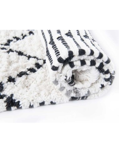 tappeto Ethno Bath Zigzag 103 bianco multi