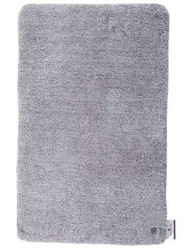 tappeto Soft Bath UNI 640 argento