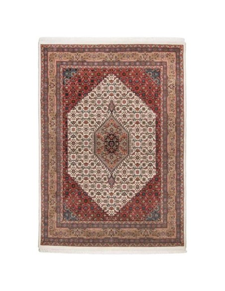 tappeto Benares Bidjar 9 571 crema marrone