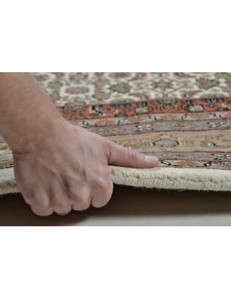 tappeto Benares Bidjar 9 571 crema marrone