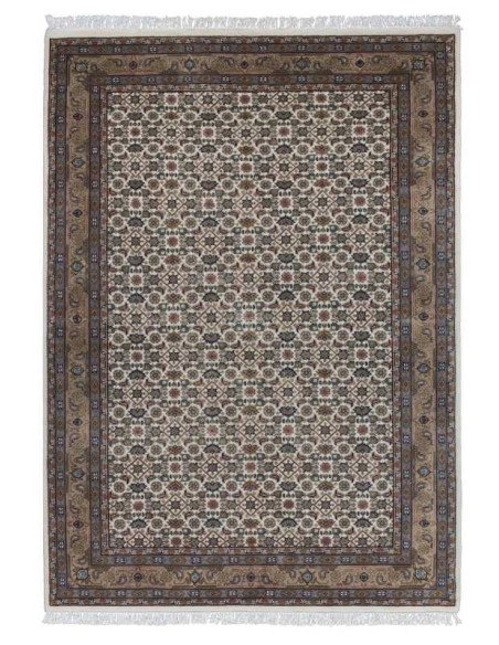 tappeto Benares Herati 571 crema marrone