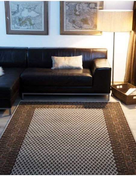 tappeto Chandi Mir 571 crema marrone