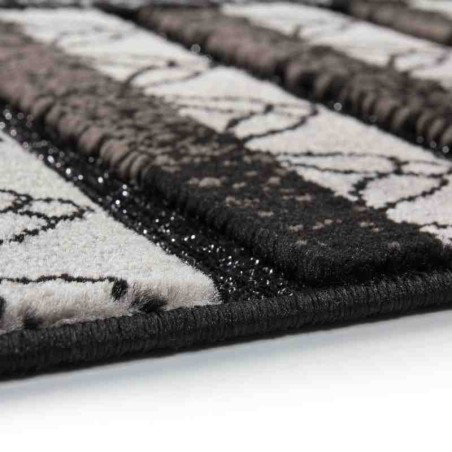 tappeto patchwork Turkey Samsun nero